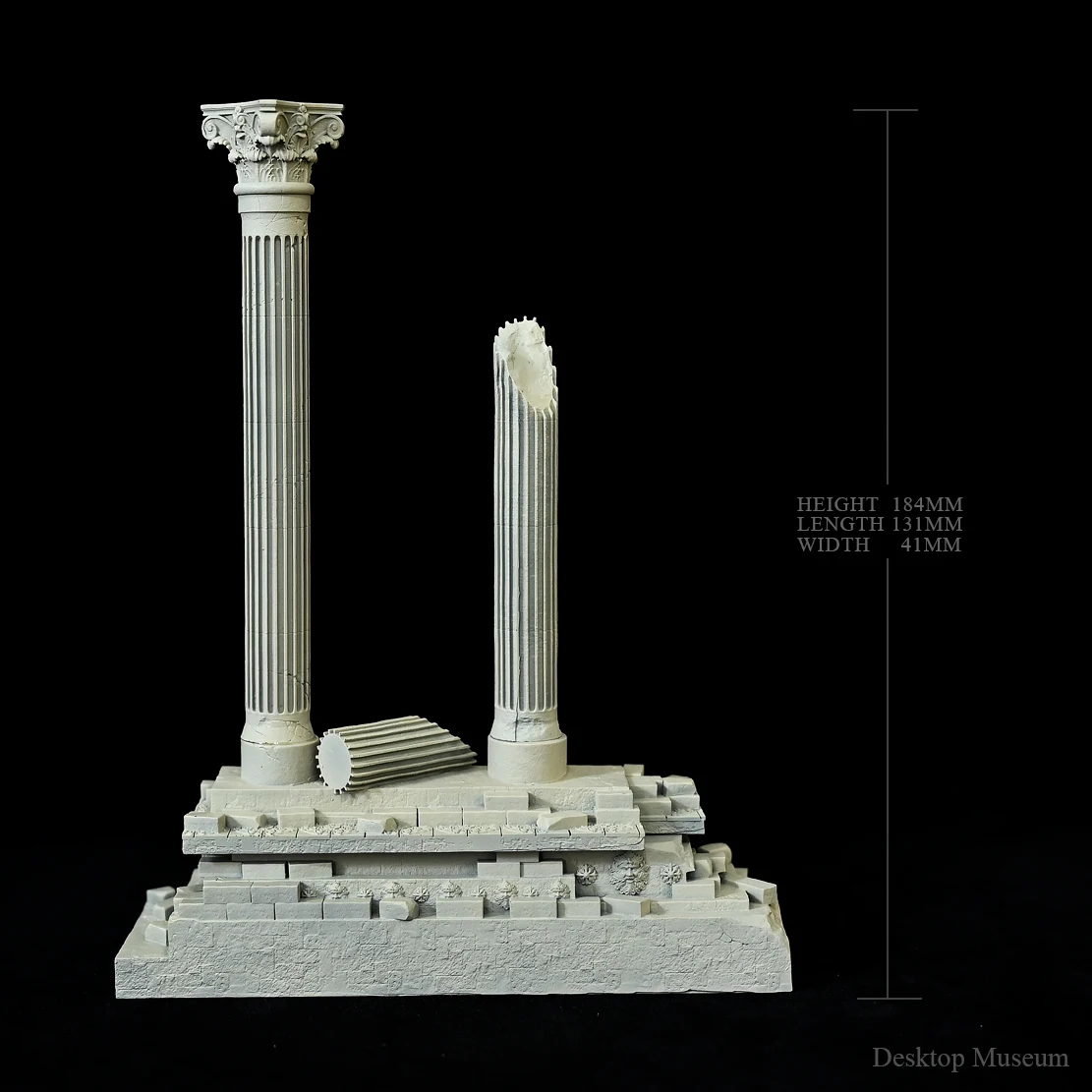 Aquarium Fish Elevator - Fish Tank Water Landscape Roman Column
