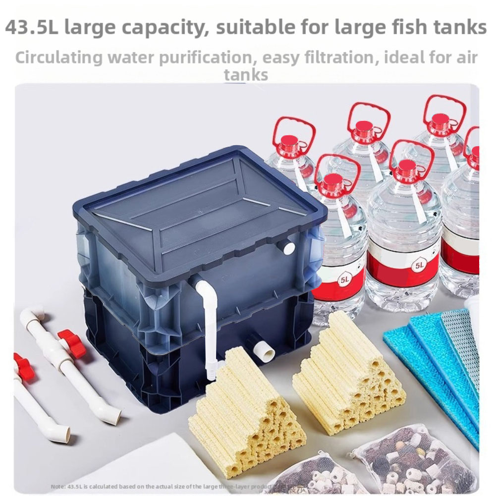 Aquarium Fish Koi - /Aquarium /Filter /Turnover Box 2 Layers