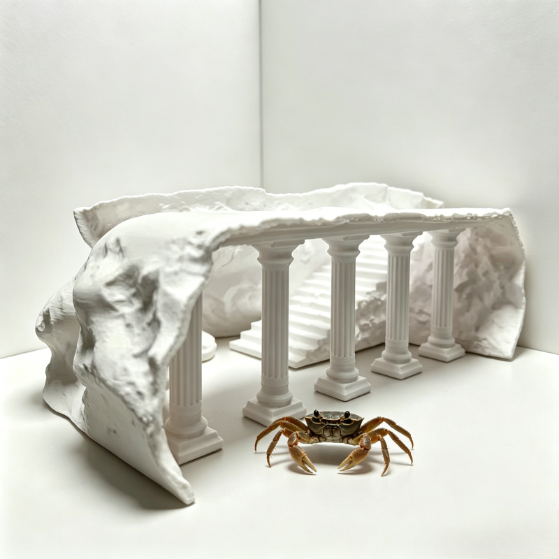 Aquarium Fish Elevator - 3D Printed Fish Tank Cave, Artificial