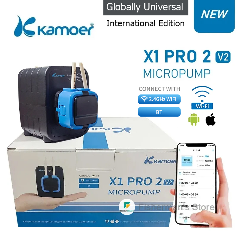 Kamoer X1 PRO 2 V2 WiFi Blueto - đánh giá và giá Aquarium Fish Quarantine