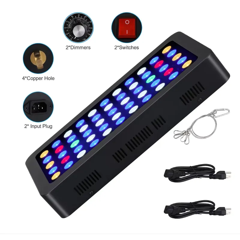 165W LED Aquarium Lights for F - đánh giá và giá Aquarium Fish Light Lamp
