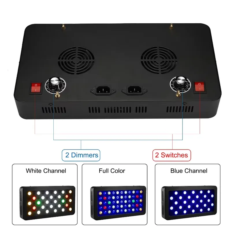 165W LED Aquarium Lights for F - đánh giá và giá Aquarium Fish Light Lamp