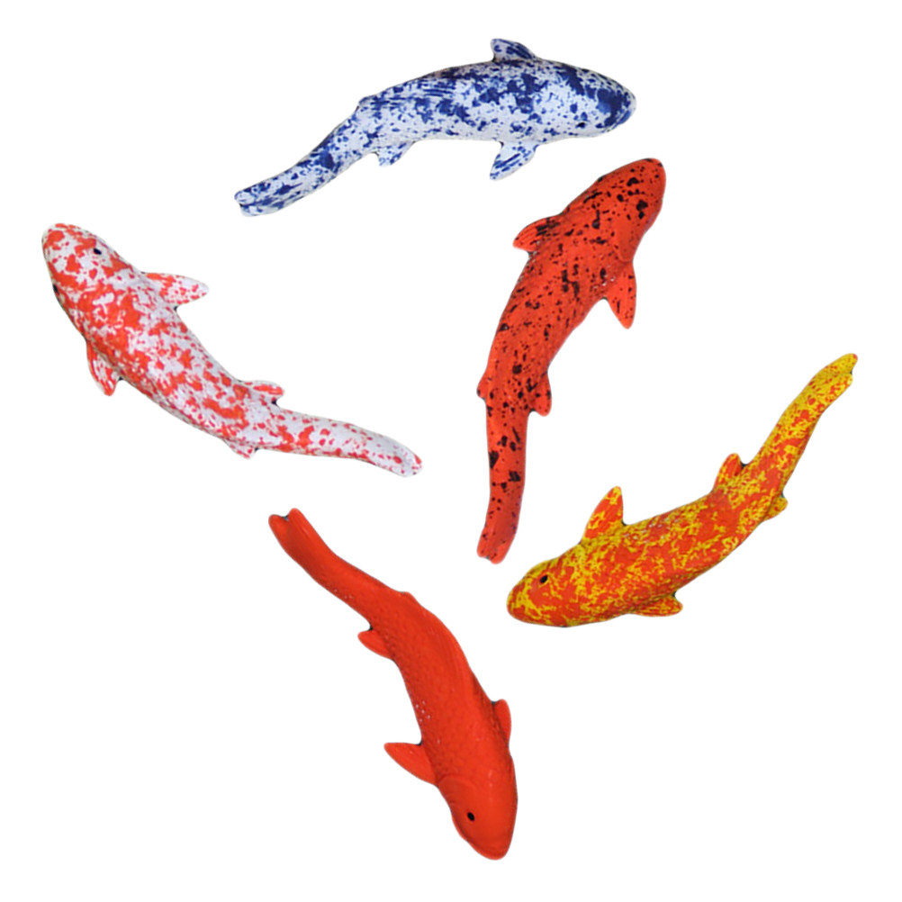 5Pcs Mini Koi Fish Artificial  - đánh giá và giá Aquarium Fish Koi