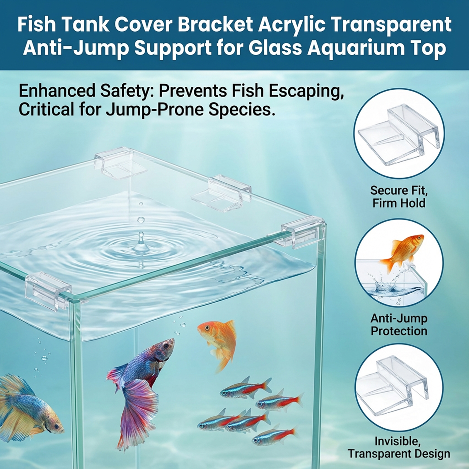 10PCS Aquarium Acrylic Clips G - đánh giá và giá Aquarium Fish Elevator