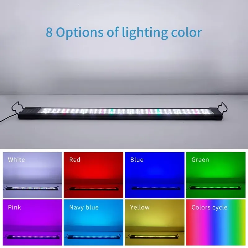 LED Programmable Aquarium Ligh - đánh giá và giá Aquarium Fish Light Lamp