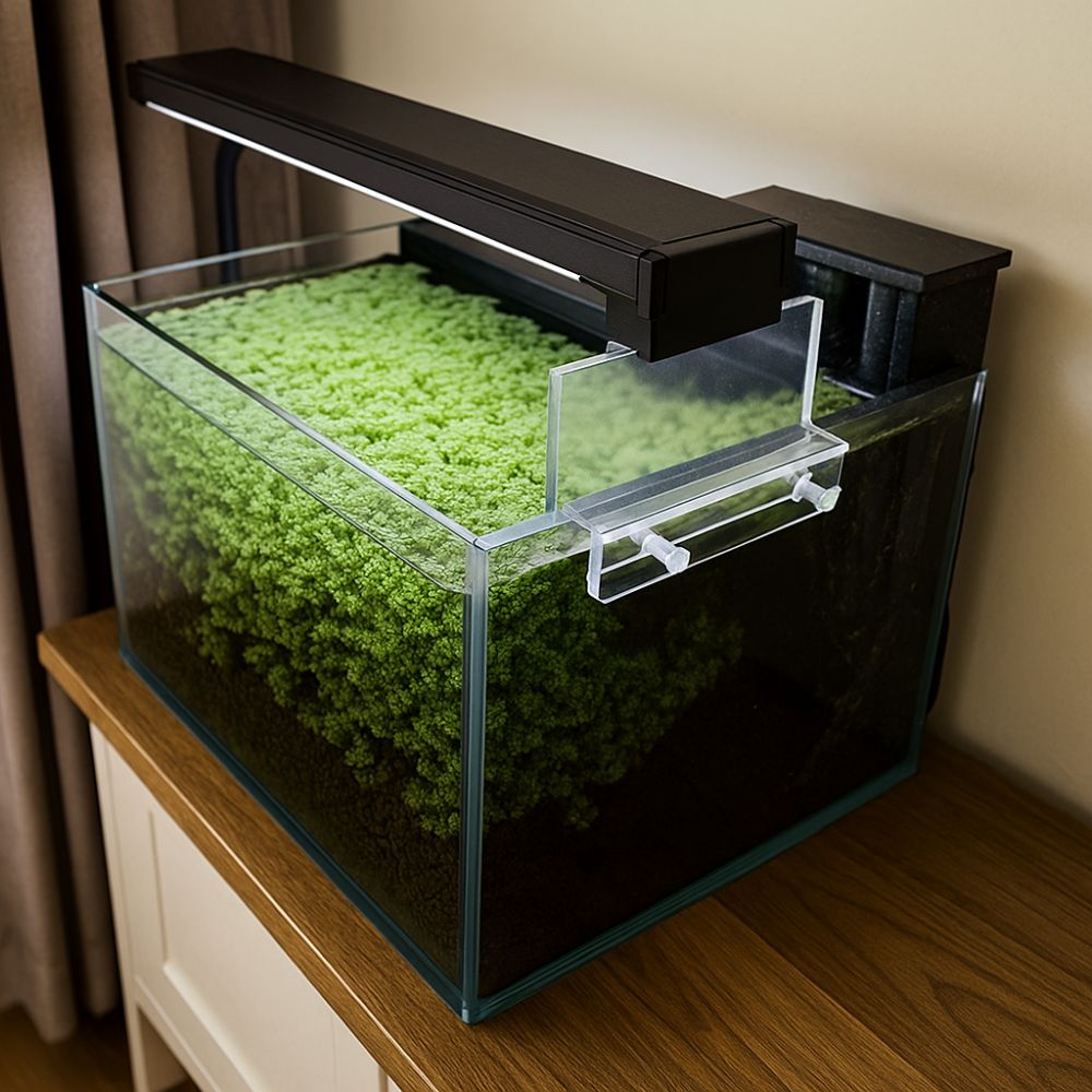 Clear Acrylic Aquarium LED Lig - đánh giá và giá Aquarium Fish Elevator