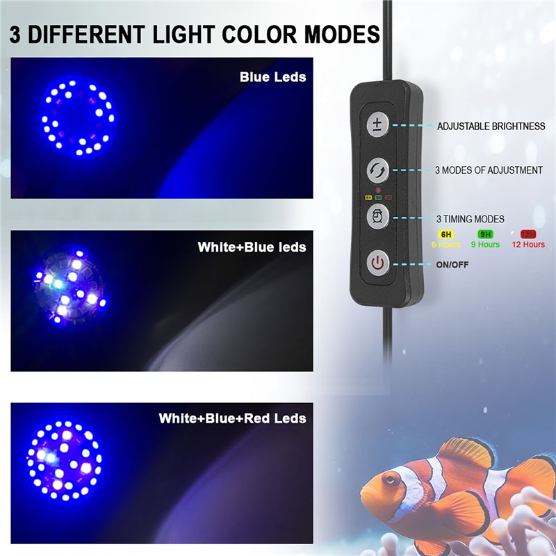 30W Aquarium Fish Tank Sea Wat - đánh giá và giá Aquarium Fish Light Lamp
