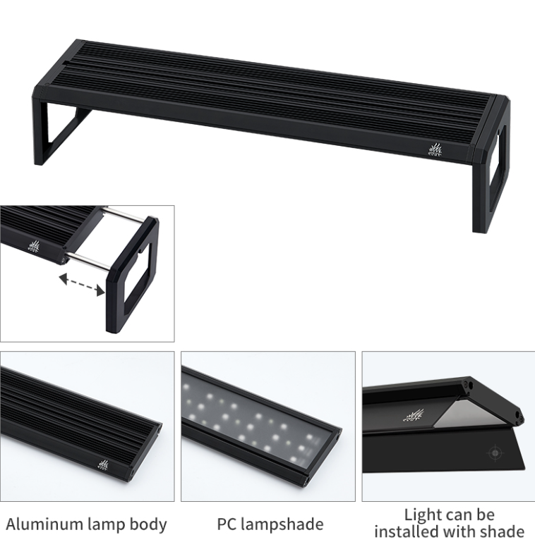 WEEK AQUA M Series 400mm Aquar - đánh giá và giá Aquarium Fish Light Lamp