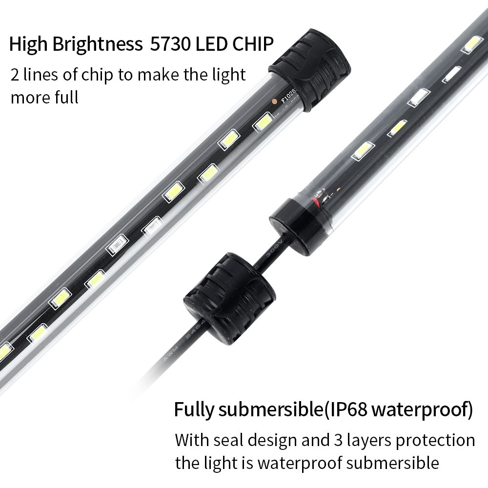 90-260V Aquarium Light LED Wat - đánh giá và giá Aquarium Fish Light Lamp