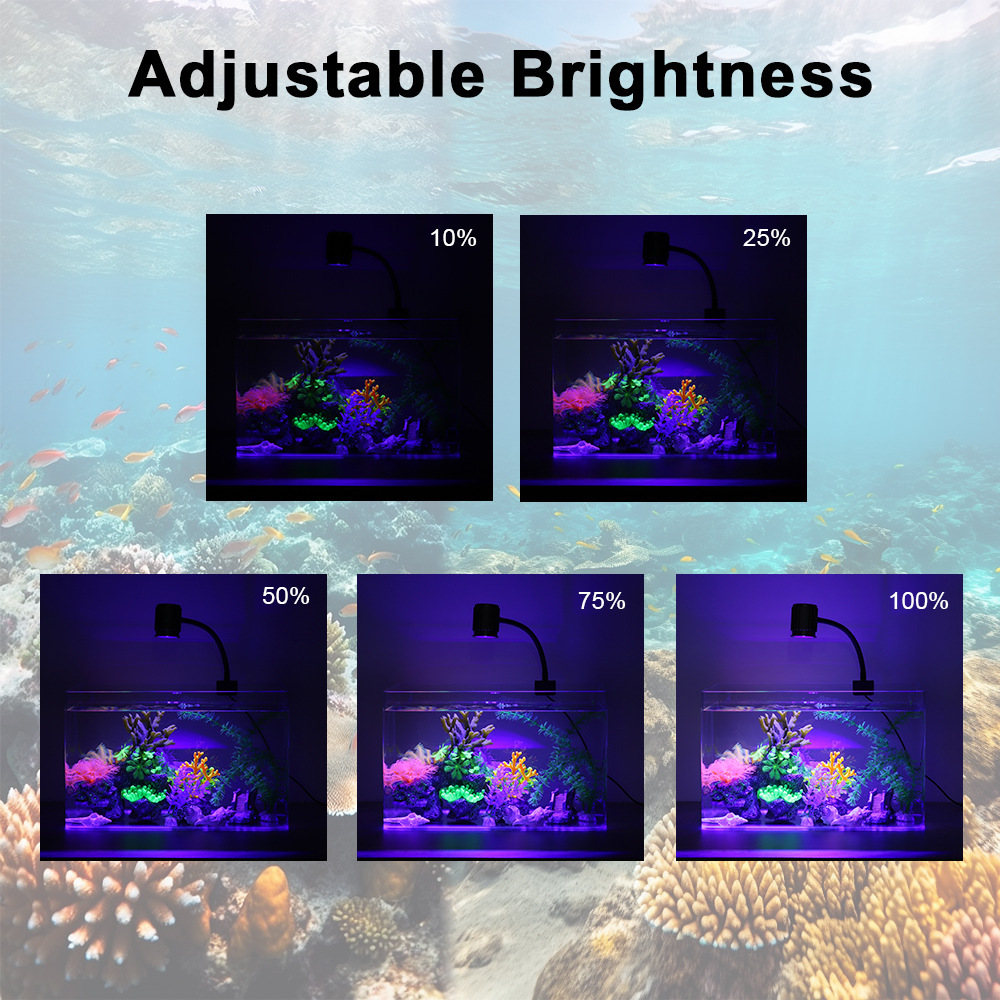 LED Aquarium Light Full Spectr - đánh giá và giá Aquarium Fish Light Lamp