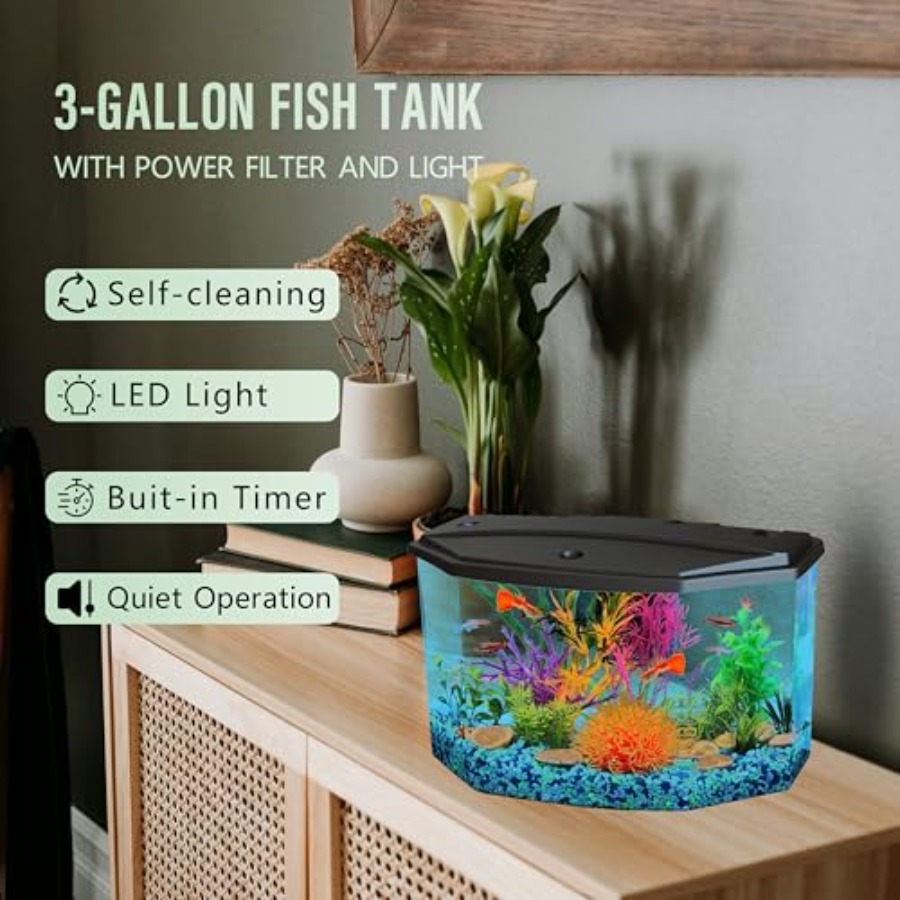 Plastic 3-Gallon Aquarium Star - đánh giá và giá Aquarium Fish Variety