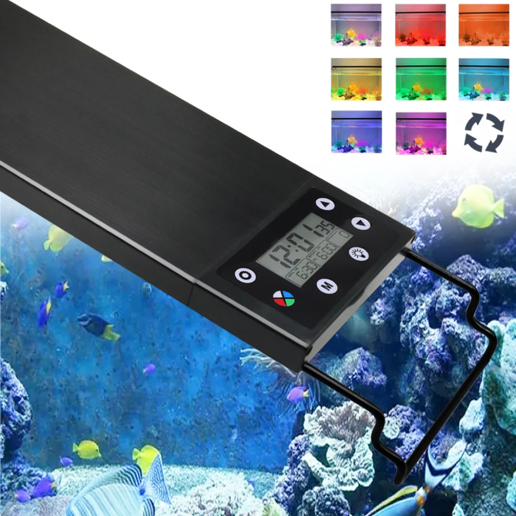 30-60cm Fish Tank 24/7 Full Sp - đánh giá và giá Aquarium Fish Light Lamp