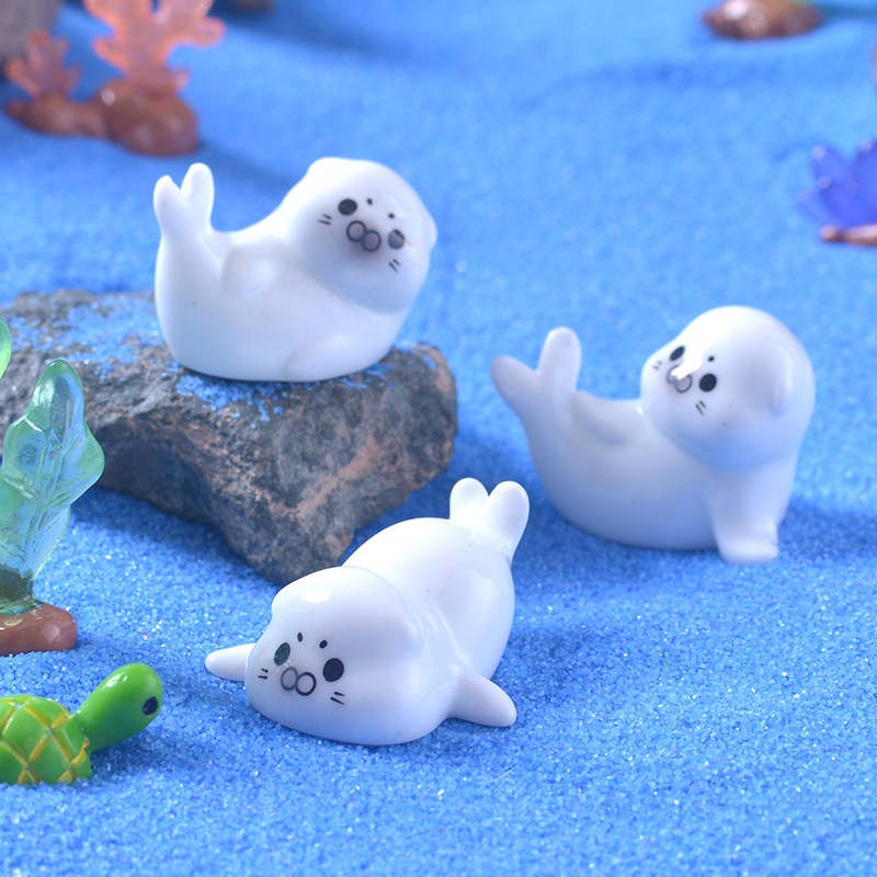 Mini Sea Lion Figurines for Mi - đánh giá và giá Aquarium Fish Quarantine