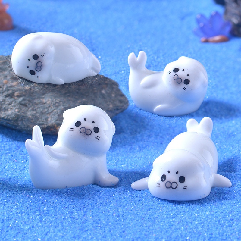 Mini Sea Lion Figurines for Mi - đánh giá và giá Aquarium Fish Quarantine