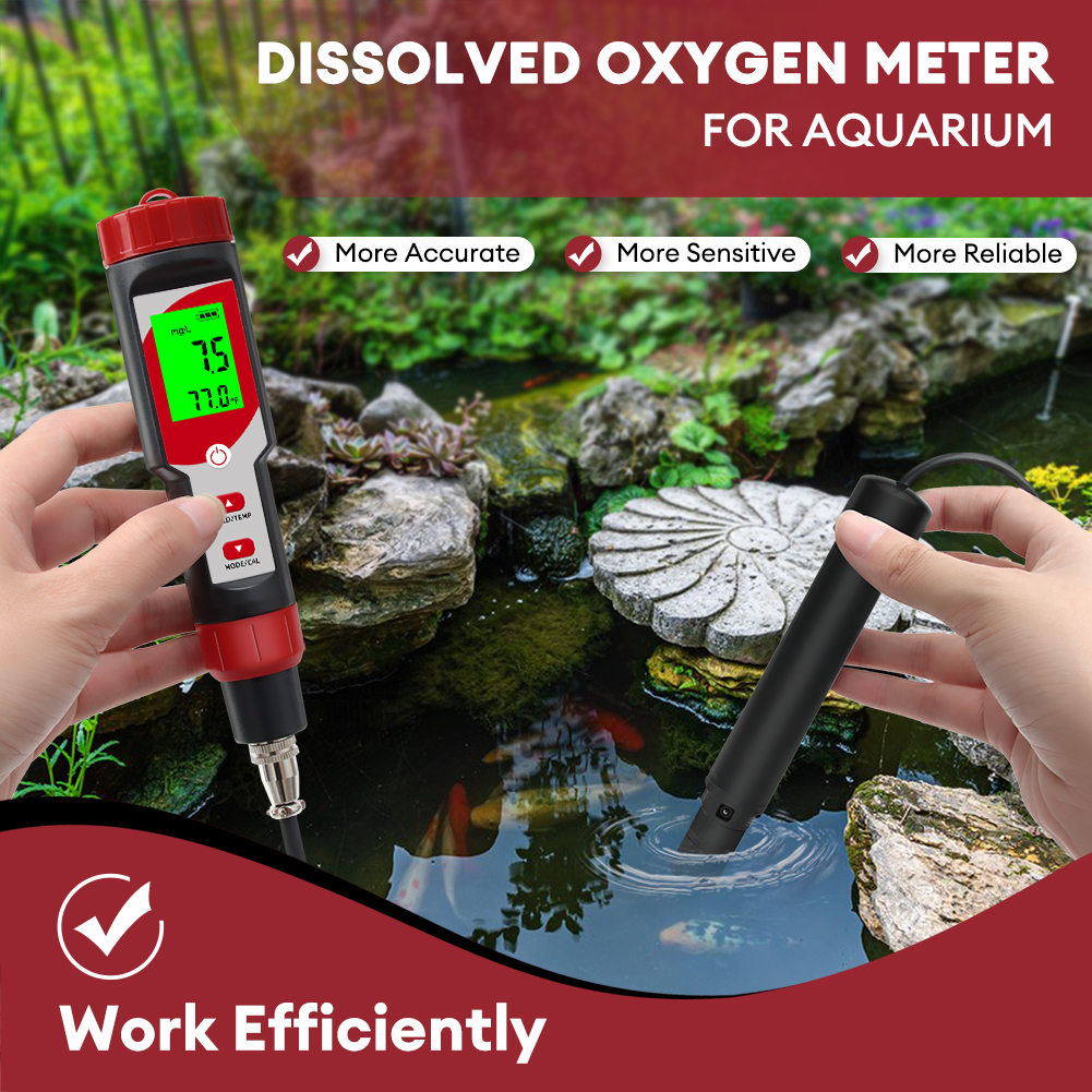 Dissolved Oxygen Meter for wat - đánh giá và giá Aquarium Fish Koi
