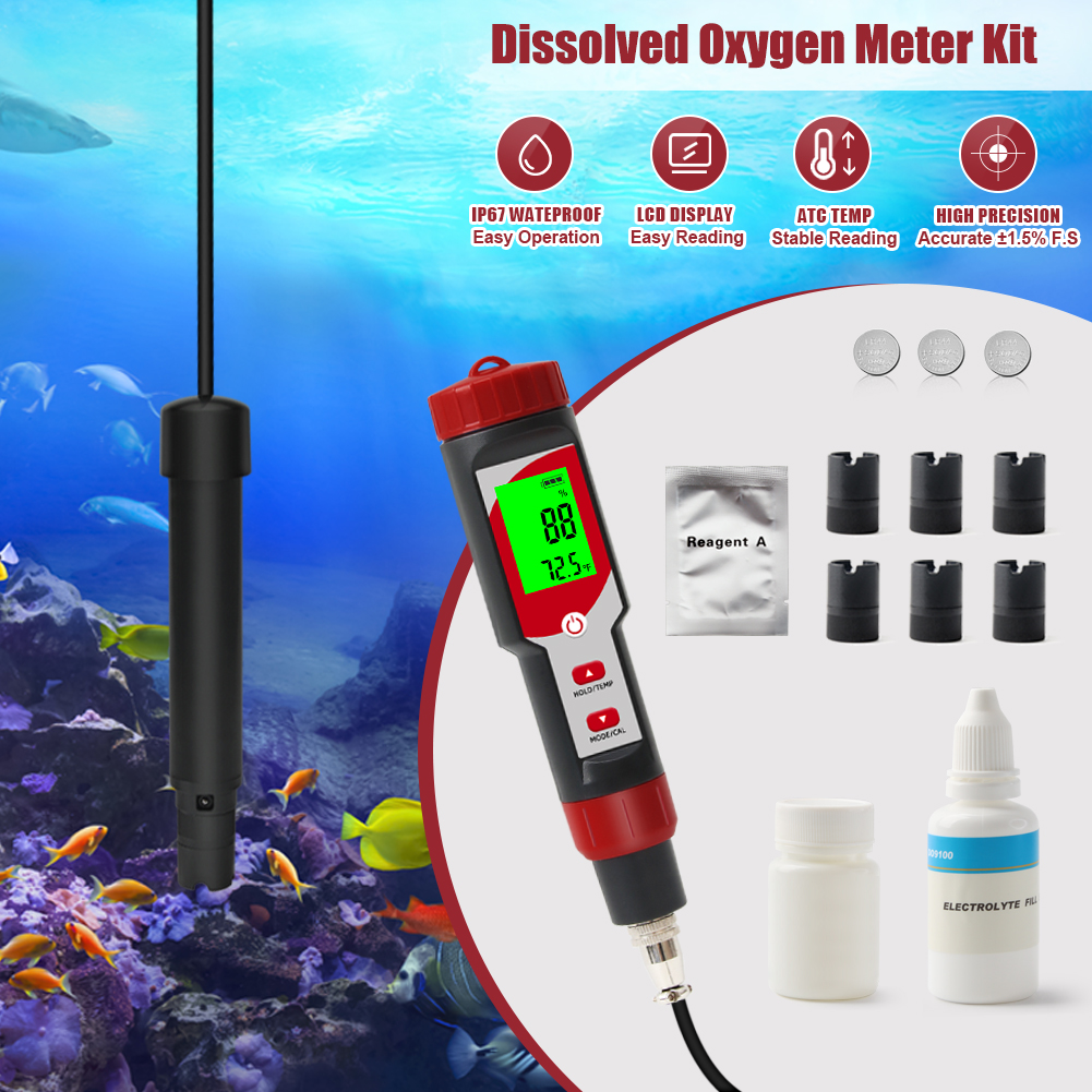 Dissolved Oxygen Meter for wat - đánh giá và giá Aquarium Fish Koi